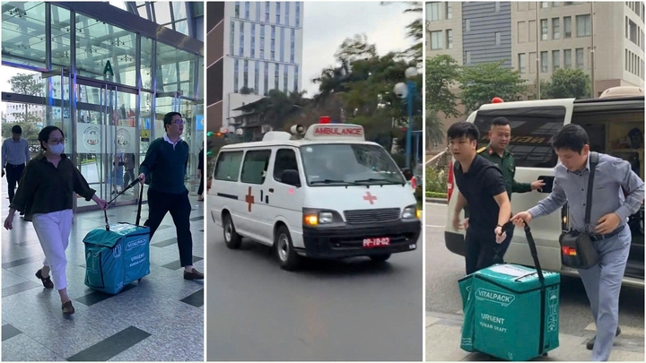 Ba xe cứu thương rời Bệnh viện E trong đêm: Cuộc chạy đua giành giật sự sống từng phút