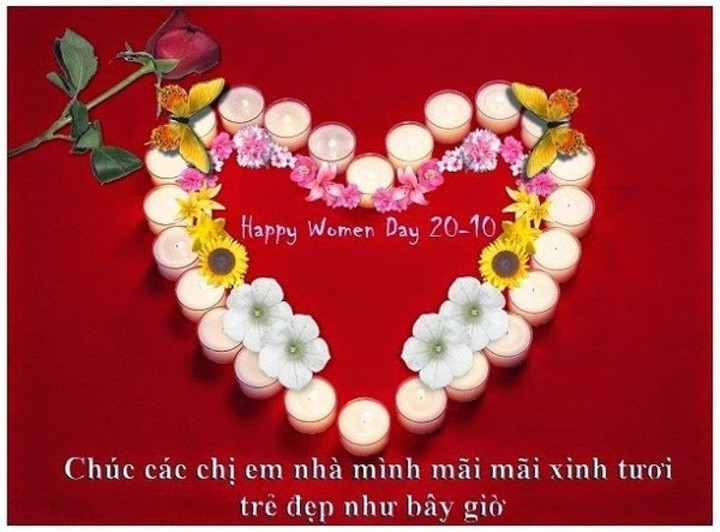 Những tấm thiệp chúc mừng 20/10 đẹp nhất - 7