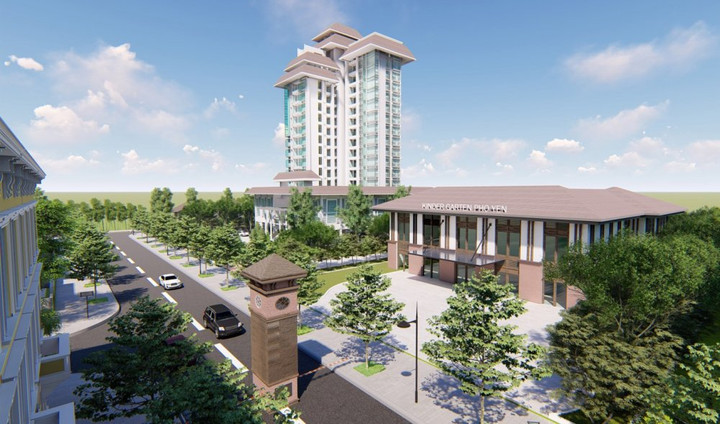 Vinaconex 3 xây dựng trung tâm thương mại lớn nhất tại Phổ Yên - Thái Nguyên - 1