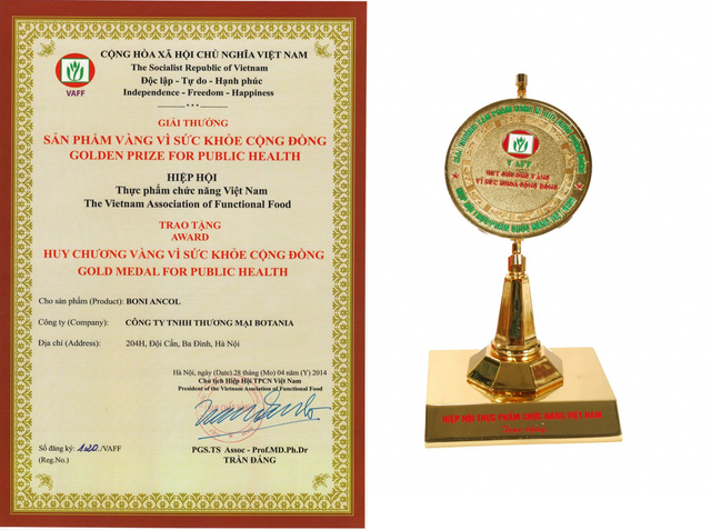BoniAncol- Bí quyết giải rượu nhanh cho ngày tết vui khỏe - 3