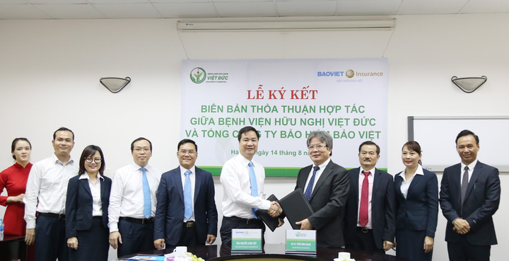 Tổng Công ty Bảo hiểm Bảo Việt ký kết mở rộng hợp tác bảo lãnh viện phí cùng Bệnh viện Hữu nghị Việt Đức - 1