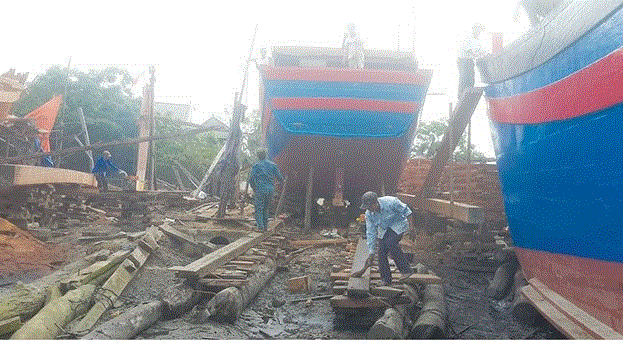 Làng đóng tàu 700 năm tuổi xứ Nghệ - 2