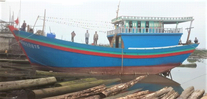 Làng đóng tàu 700 năm tuổi xứ Nghệ - 1