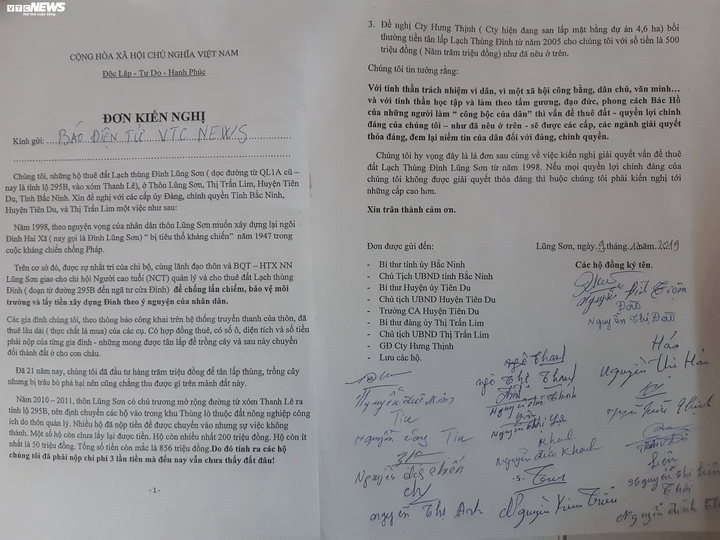 Khu nhà ở thị trấn Lim, Bắc Ninh: Dân chưa được đền bù đã nguy cơ mất đất - 1