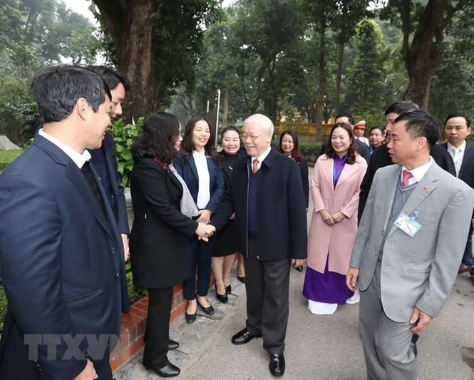 Tổng Bí thư, Chủ tịch nước dâng hương tưởng niệm Chủ tịch Hồ Chí Minh - 5