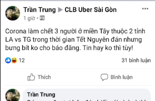 Long An bác thông tin có người chết do virus corona - 1