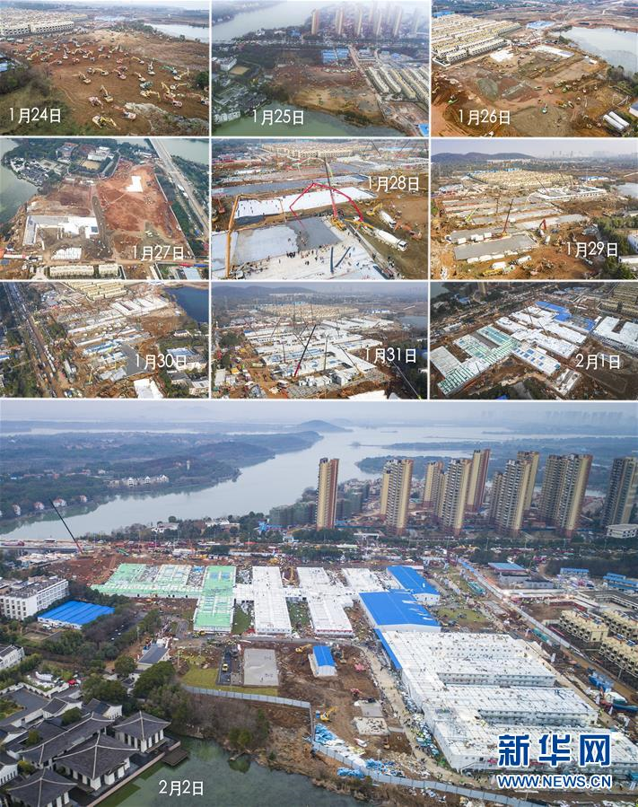 Bệnh viện xây dựng thần tốc tại Vũ Hán tiếp nhận các bệnh nhân corona đầu tiên - 8