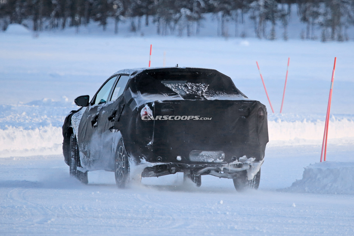 Hyundai Santa Cruz 'ngụy trang' kín mít, chạy thử nghiệm ở Bắc Cực - 4