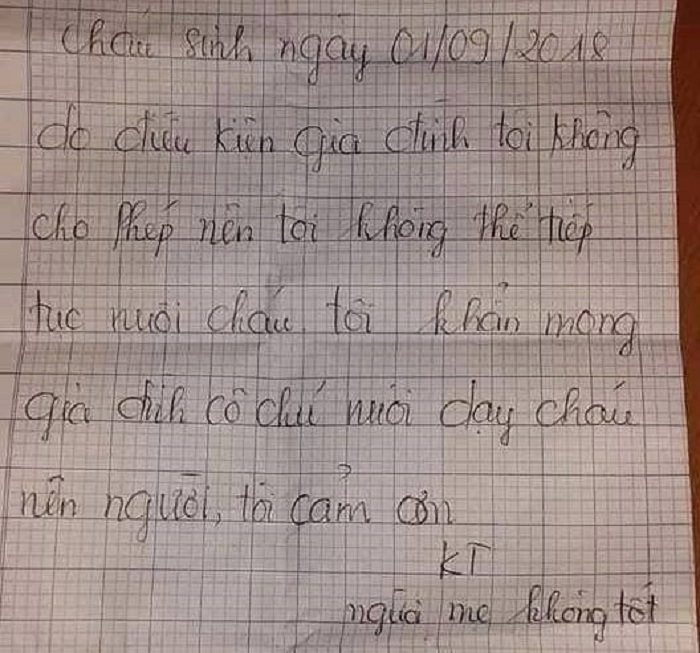 Bé gái 16 tháng tuổi ở Thái Bình bị bỏ rơi cùng bức tâm thư của 'người mẹ không tốt' - 2