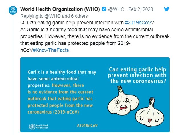Không có bằng chứng dùng tỏi có thể ngăn coronavirus mới - 2