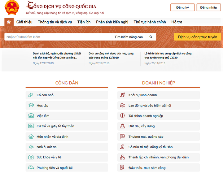 Lái xe có thể nộp tiền phạt vi phạm giao thông trên Cổng Dịch vụ công Quốc gia - 1