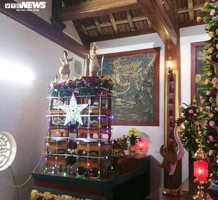 Độc đáo mâm cúng 'phi đội gà bay' trong ngày Rằm tháng Giêng ở Hà Tĩnh - 5