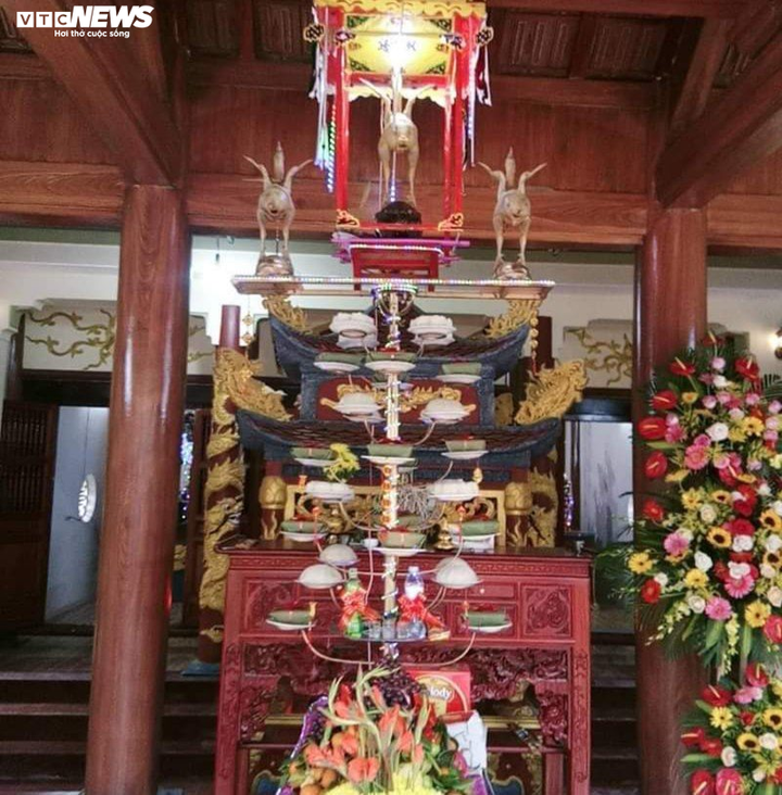 Độc đáo mâm cúng 'phi đội gà bay' trong ngày Rằm tháng Giêng ở Hà Tĩnh - 6