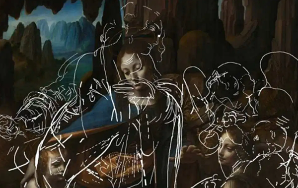 Hình ảnh Chúa được phát hiện bằng tia X trong tranh của Leonardo da Vinci sau nhiều thế kỷ - 2