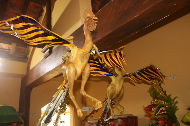 Độc đáo mâm cúng 'phi đội gà bay' trong ngày Rằm tháng Giêng ở Hà Tĩnh - 7