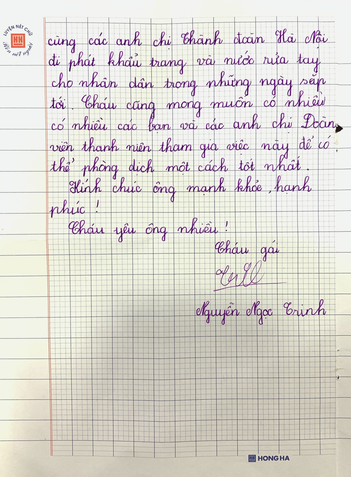 Bé gái từng viết thư cho Thủ tướng phát khẩu trang miễn phí ở bến xe khách Hà Nội - 7