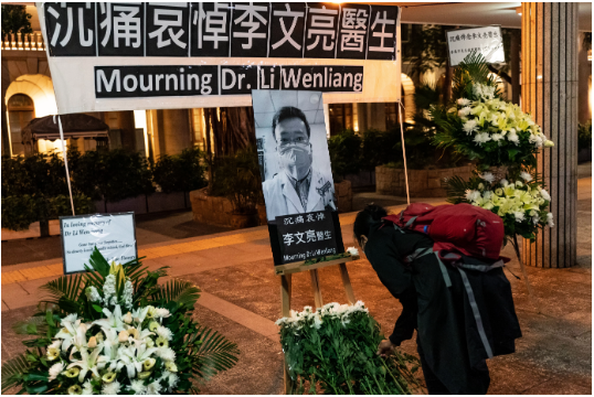 Người dân Vũ Hán, Hong Kong tưởng niệm bác sỹ qua đời vì virus corona - 8