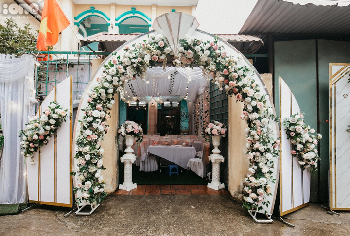 Rạp cưới trên sân bóng làng của Duy Mạnh - Quỳnh Anh - 7