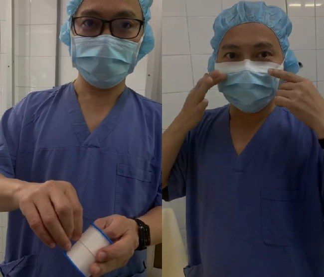 Làm sao để đeo khẩu trang không bị mờ kính khi trời lạnh? - 2