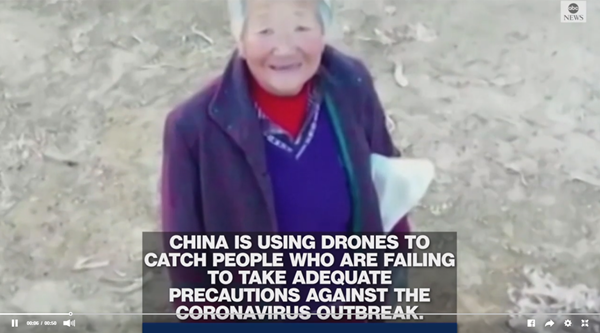 Trung Quốc dùng máy bay không người lái trong trận chiến chống virus corona - 1
