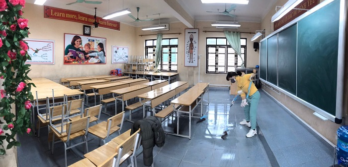 Ảnh: Dân Quảng Ninh dọn vệ sinh, xử lý môi trường để chống dịch nCoV - 11