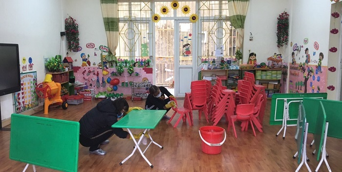 Ảnh: Dân Quảng Ninh dọn vệ sinh, xử lý môi trường để chống dịch nCoV - 12