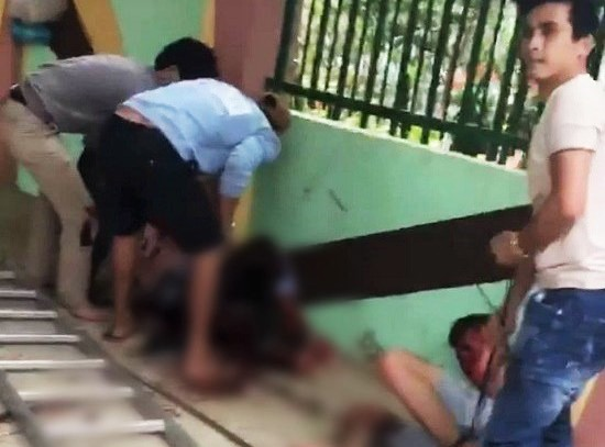 Can ngăn đánh nhau, người đàn ông bị đâm chết - 1