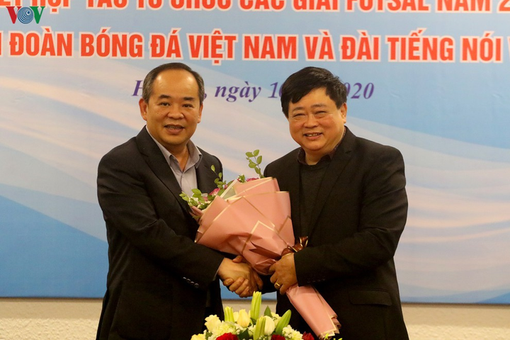 VOV tiếp tục hợp tác với VFF tổ chức các giải Futsal trong 3 năm - 1