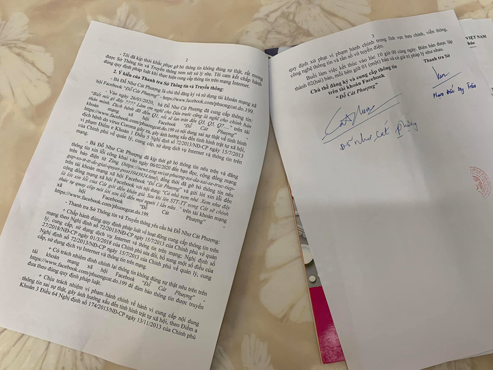 Đưa tin sai sự thật về dịch corona, Cát Phượng làm việc với Sở Thông tin và Truyền thông TP.HCM - 2