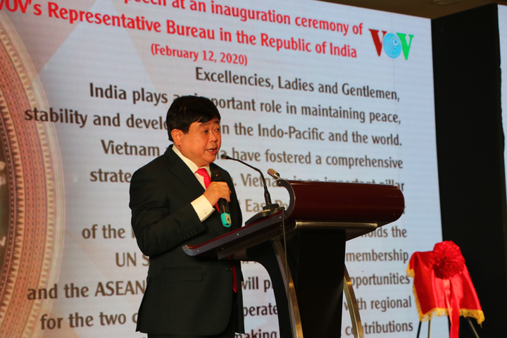 Ảnh: Khai trương cơ quan thường trú Đài Tiếng nói Việt Nam tại Ấn Độ - 4