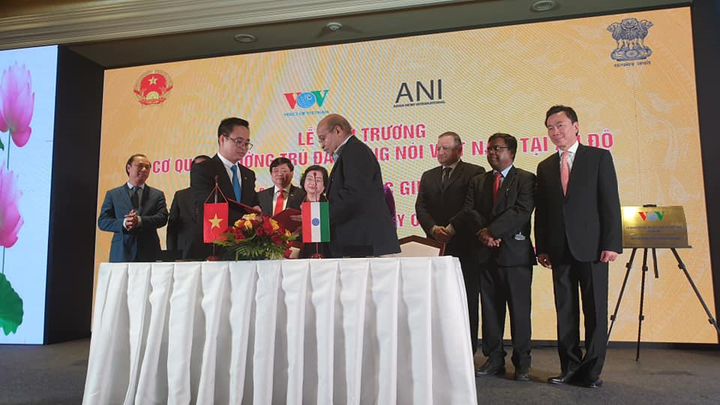Long trọng Lễ khai trương Cơ quan thường trú Đài Tiếng nói Việt Nam tại Ấn Độ - 4