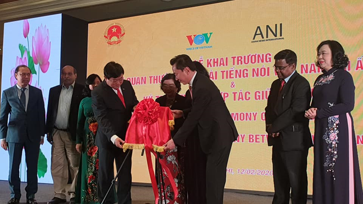 Ảnh: Khai trương cơ quan thường trú Đài Tiếng nói Việt Nam tại Ấn Độ - 2