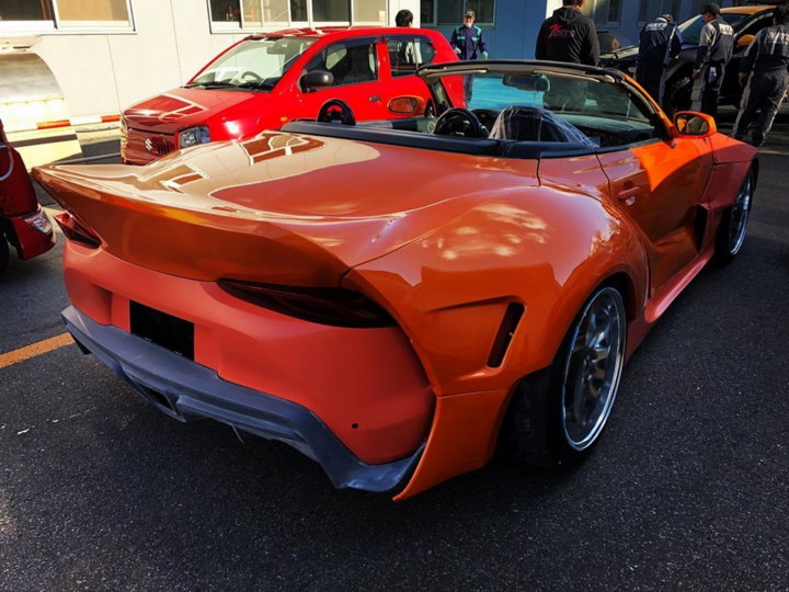 Toyota Supra Roadster A90 2020, chiếc coupe trong hình dáng mui trần - 5