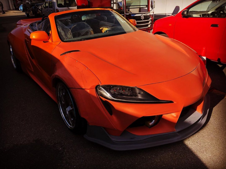 Toyota Supra Roadster A90 2020, chiếc coupe trong hình dáng mui trần - 6