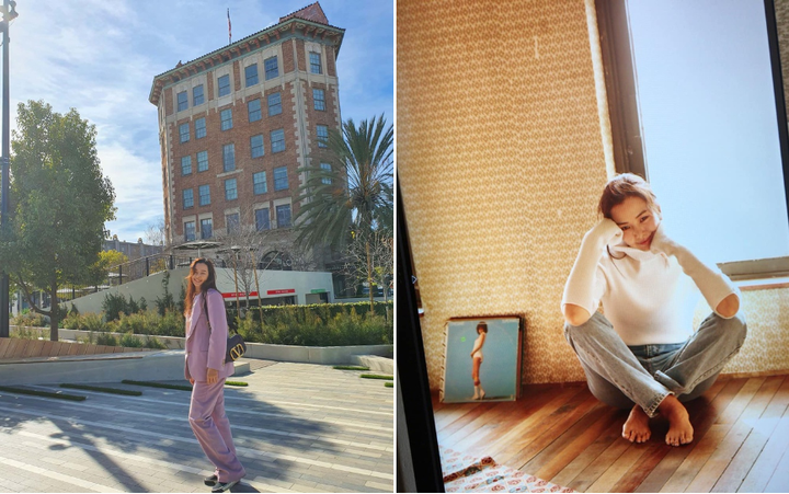 Honey Lee - Hoa hậu quốc dân bị quay lưng vì chụp ảnh chung với đạo diễn 'Ký sinh trùng' - 3