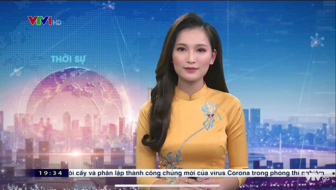 Danh tính BTV mới, gây chú ý khi dẫn Thời sự 19h của VTV - 1