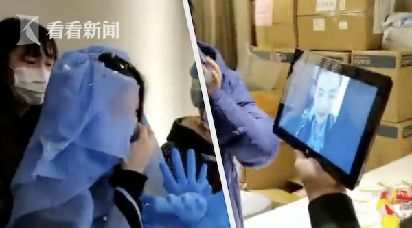 Nữ y tá Vũ Hán nhận lời cầu hôn ngọt ngào trong bộ váy cưới đặc biệt - 3