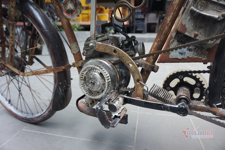 Dân chơi Sài Gòn phục chế Harley-Davidson 1927 độc nhất Việt Nam - 11