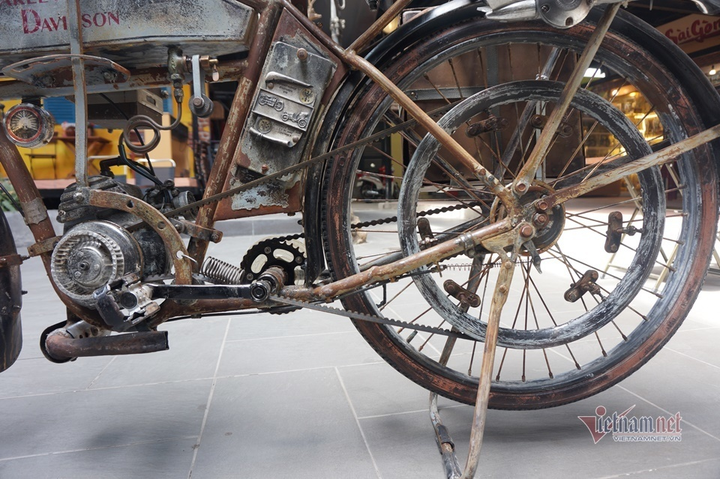 Dân chơi Sài Gòn phục chế Harley-Davidson 1927 độc nhất Việt Nam - 12