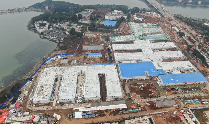 Chính quyền Vũ Hán bác tin bệnh viện dã chiến đầu tiên Hỏa Thần Sơn bị hư hại nghiêm trọng - 1