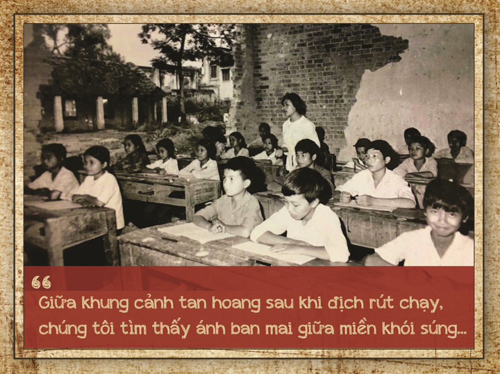 ‘Lớp học sau khi địch rút chạy’ - Bức ảnh chiến tranh vệ quốc tháng 2/1979 lay động lòng người - 7