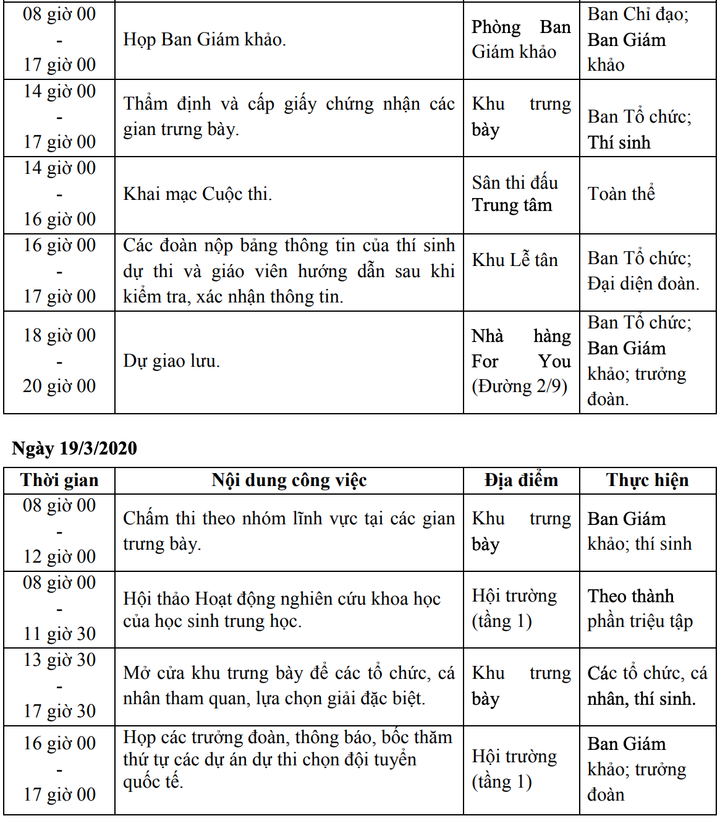 Bộ GD&ĐT lùi lịch thi khoa học kỹ thuật quốc gia do dịch Covid-19 - 3