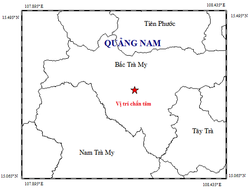 Động đất ở Quảng Nam - 1