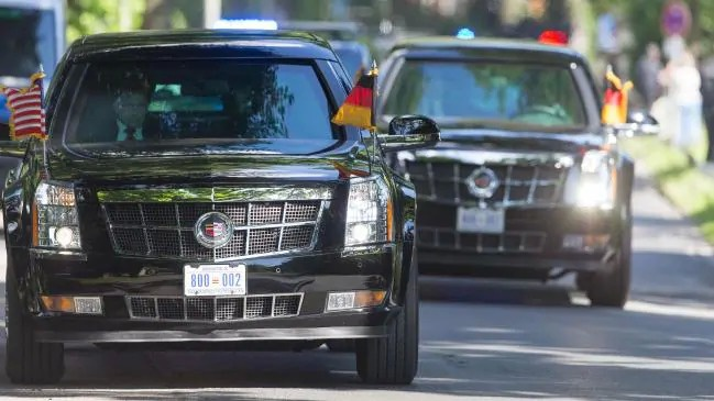 Chi tiết về 'quái thú' của Tổng thống Trump trên đường đua Daytona 500 - 5