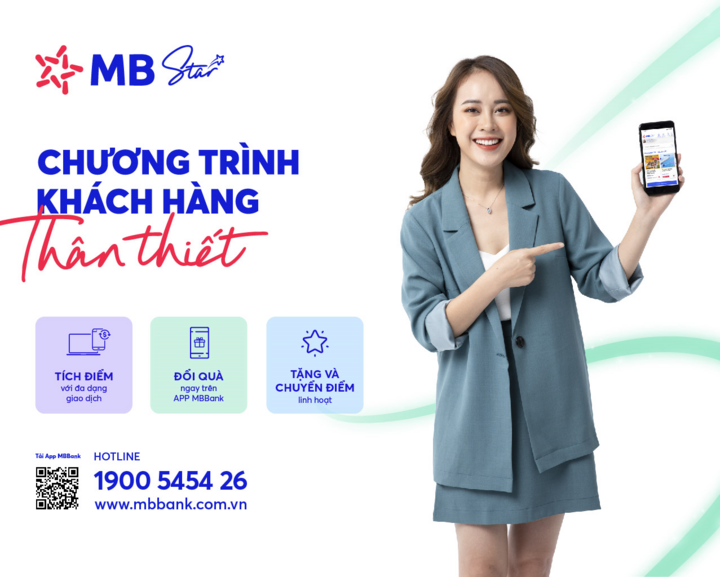 Tích lũy điểm thưởng, nhận nhiều ưu đãi với MB Star - 1