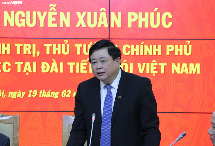 Thủ tướng Nguyễn Xuân Phúc làm việc với Đài Tiếng nói Việt Nam - 14