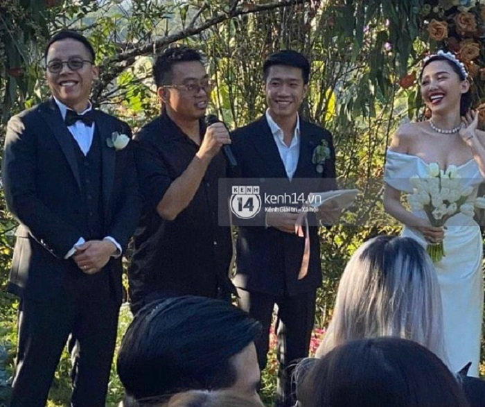 Hoàng Touliver không kiềm được nước mắt trong lễ cưới Tóc Tiên - 2