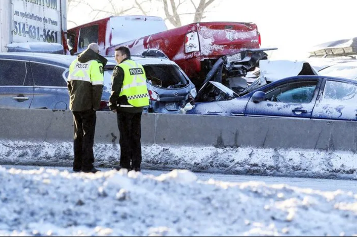 200 xe đâm liên hoàn: 2 người chết, 70 người bị thương - 9