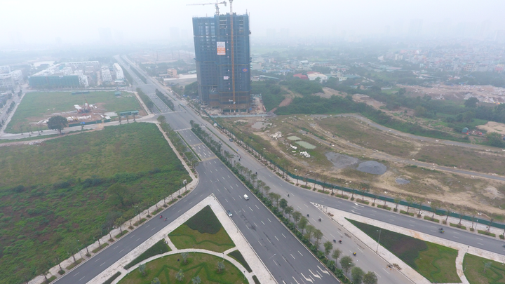 Toàn cảnh tuyến đường gần 1.500 tỷ đồng rộng 10 làn vừa thông xe ở Hà Nội - 7