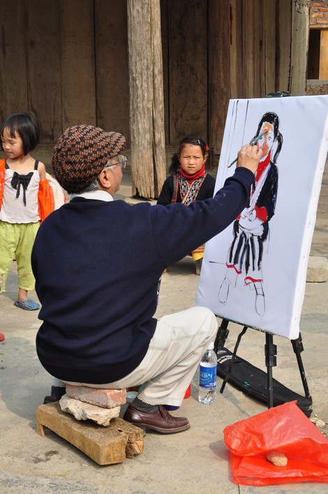 Lên Tả Phìn ngắm hoa, xem người bản địa thêu những chiếc váy rất lạ - 4